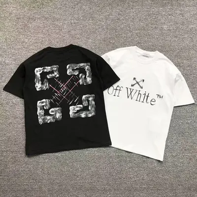 ￥98 OFF-WHITE T-SHIRT 505140819（im 170cm 60kg i wear size S in the phot）