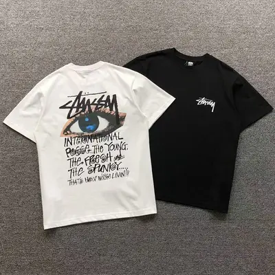 ￥78 STUSSY T-SHIRT 505151682（im 170cm 60kg i wear size M in the phot）