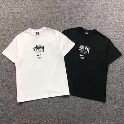 ￥78 STUSSY N⭐K⭐ T-SHIRT 505151582（im 170cm 60kg i wear size M in the phot）