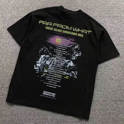 ￥115 FAR ARCHIVE T-SHIRT 4105152117（im 170cm 60kg i wear size 1 in the phot）