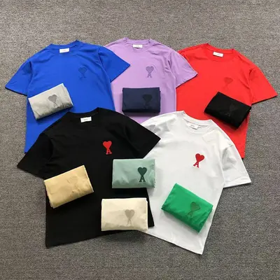 ¥115 AMI T-SHIRT 4105160177(im 170cm 60kg i wear size M in the phot)