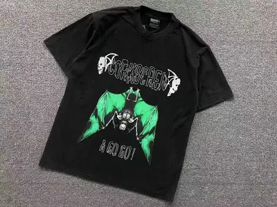 ¥118 SAINT MICHAEL T-SHIRT 4105170917 (im 170cm 60kg i wear size S in the phot)