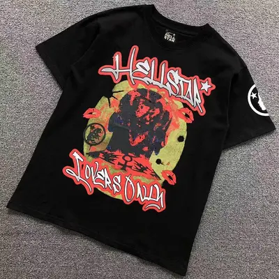 ¥85 HELLSTAR T-SHIRT 3105192896(im 170cm 60kg i wear size M in the phot)