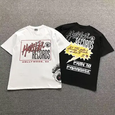 ¥85 HELLSTAR T-SHIRT 3105192596(im 170cm 60kg i wear size L in the phot)