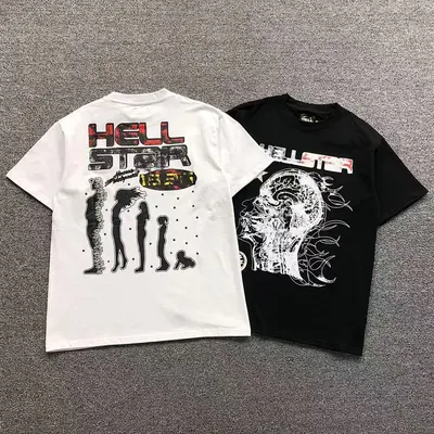 ¥85 HELLSTAR T-SHIRT 3105191996(im 170cm 60kg i wear size S in the phot)