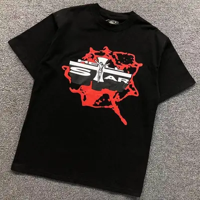 ¥85 HELLSTAR T-SHIRT 3105193296(im 170cm 60kg i wear size M in the phot)