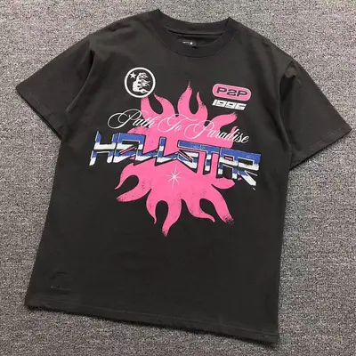 ¥85 HELLSTAR T-SHIRT 3105191496(im 170cm 60kg i wear size M in the phot)