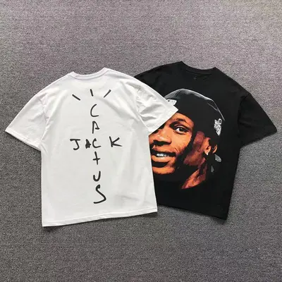 ¥78 TRAVIS SCOTT T-SHIRT 505218991(im 170cm 60kg i wear size S in the phot)