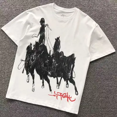￥78 TRAVIS SCOTT T-SHIRT 505212291（im 170cm 60kg i wear size S in the phot）