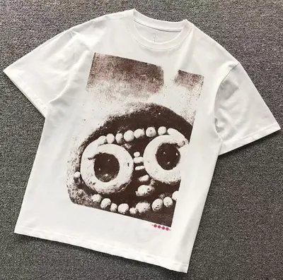 ￥78 TRAVIS SCOTT T-SHIRT 505210591（im 170cm 60kg i wear size S in the phot）