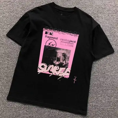 ￥78 TRAVIS SCOTT T-SHIRT 505211391（im 170cm 60kg i wear size S in the phot）