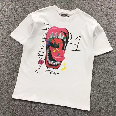 ￥78 TRAVIS SCOTT T-SHIRT 505212391（im 170cm 60kg i wear size S in the phot）