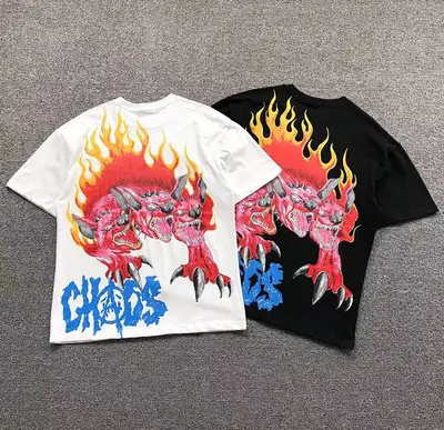 ￥78 TRAVIS SCOTT T-SHIRT 5052110091（im 170cm 60kg i wear size S in the phot）