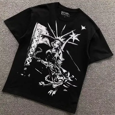￥78 TRAVIS SCOTT T-SHIRT 505211991（im 170cm 60kg i wear size S in the phot）