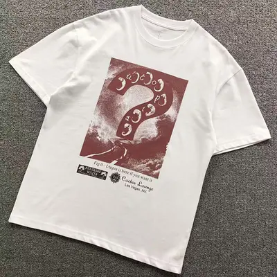 ￥78 TRAVIS SCOTT T-SHIRT 505217291（im 170cm 60kg i wear size S in the phot）