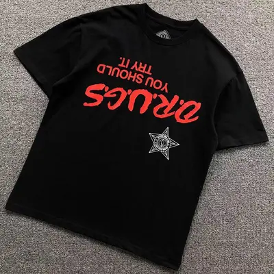￥78 TRAVIS SCOTT T-SHIRT 505210491（im 170cm 60kg i wear size S in the phot）