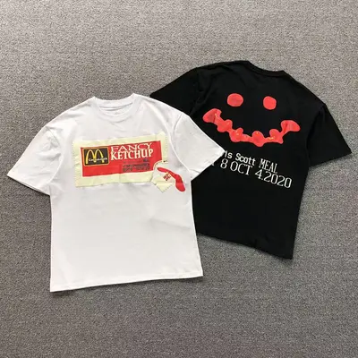 ￥78 TRAVIS SCOTT T-SHIRT 505218691（im 170cm 60kg i wear size S in the phot）