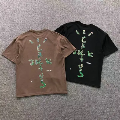 ￥78 TRAVIS SCOTT T-SHIRT 505219291（im 170cm 60kg i wear size S in the phot）