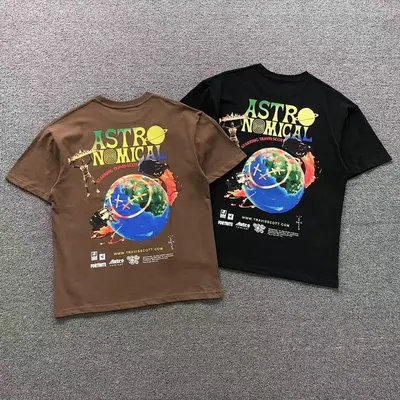 ￥78 TRAVIS SCOTT T-SHIRT 505219691（im 170cm 60kg i wear size S in the phot）