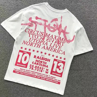 ￥78 TRAVIS SCOTT T-SHIRT 505216091（im 170cm 60kg i wear size S in the phot）