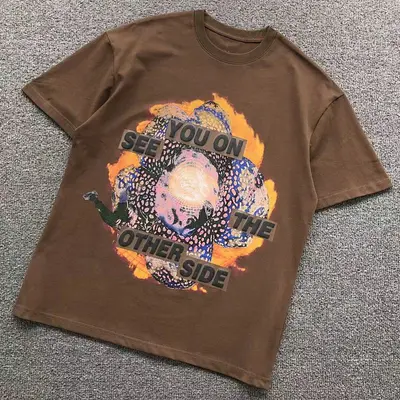 ￥78 TRAVIS SCOTT T-SHIRT 505213791（im 170cm 60kg i wear size S in the phot）