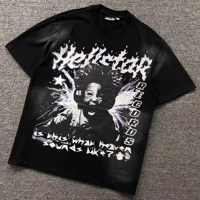 ￥108 HELLSTAR T-SHIRT 505261317（im 170cm 60kg i wear size S in the phot）