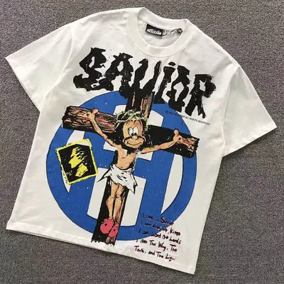￥98 HELLSTAR T-SHIRT 505260817（im 170cm 60kg i wear size S in the phot）