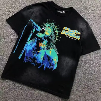 ￥108 HELLSTAR T-SHIR T 505261717（im 170cm 60kg i wear size S in the phot）