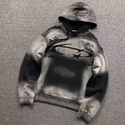 ￥258 HELLSTAR HOODIE 3105260472（im 170cm 60kg i wear size M in the phot）