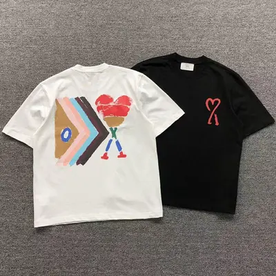 ¥98 AMI T-SHIRT 505281379(im 170cm 60kg i wear size S in the phot)