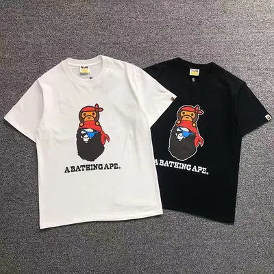 ￥95 BAPE T-SHIRT 3105291017（im 170cm 60kg i wear size S in the phot）