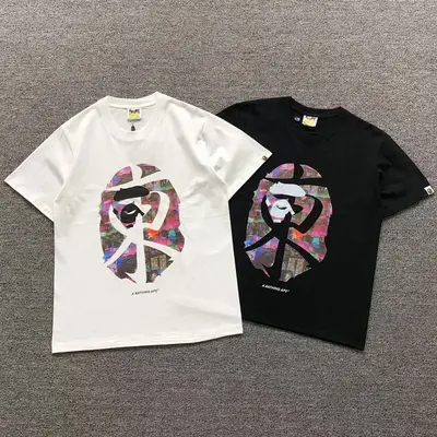 ￥95 BAPE T-SHIRT 3105291217（im 170cm 60kg i wear size S in the phot）