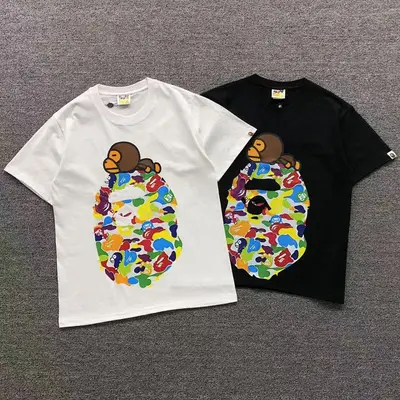 ￥95 BAPE T-SHIRT 3105290517（im 170cm 60kg i wear size S in the phot）