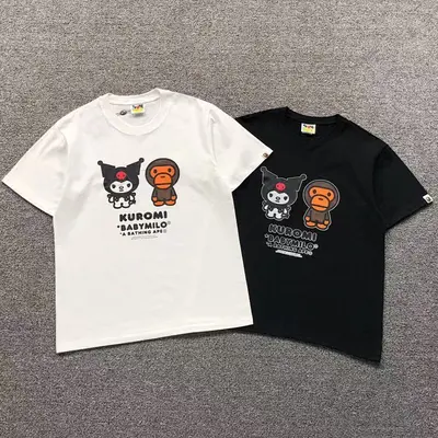 ￥95 BAPE T-SHIRT 3105291117（im 170cm 60kg i wear size S in the phot）