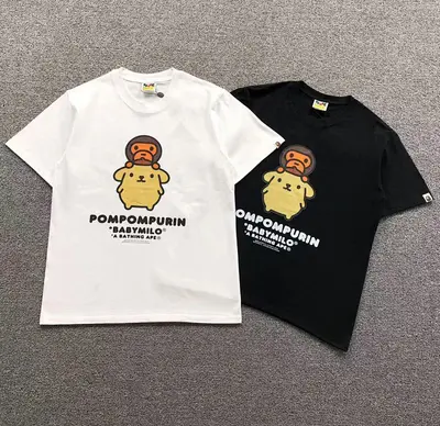 ￥95 BAPE T-SHIRT 3105291617（im 170cm 60kg i wear size S in the phot）