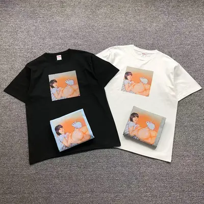 ￥95 S⭐⭐R⭐⭐E T-SHIRT 215300502（im 170cm 60kg i wear size XL in the phot）