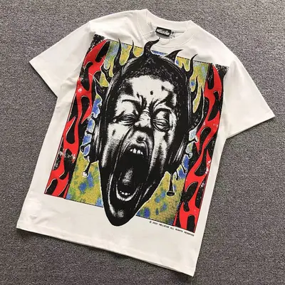 ￥115 HELLSTAR T-SHIRT 3105301872（im 170cm 60kg i wear size M in the phot）