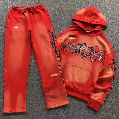 TOP ￥258 TROUSERS￥258 HELLSTAR HOODIE TROUSERS 3105301772
