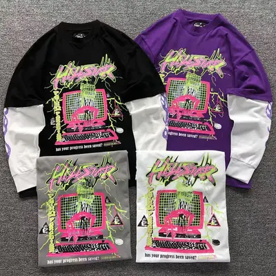 ￥98 HELLSTAR LONG SLEEVED 3106010496（ im 170cm 60kg i wear size M in the phot）