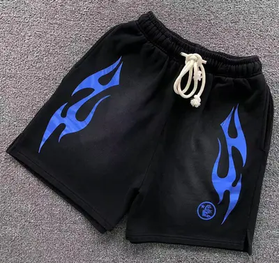 ¥208 HELLSTAR SHORTS 3106072772(im 170cm 60kg i wear size M in the phot)