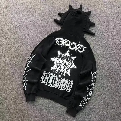 ¥288 FASHION HOODIE 3106073172(im 170cm 60kg i wear size M in the phot)