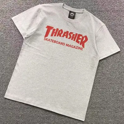 ￥68 THRASHER T-SHIRT 41060922121（im 170cm 60kg i wear size M in the phot）