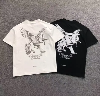 ￥85 REPRESENT T-SHIRT 1106090268（im 170cm 60kg i wear size S in the phot）