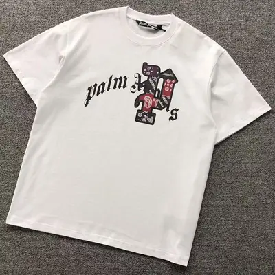 ￥78 PALM ANGELS T-SHIRT 41060938121（im 170cm 60kg i wear size M in the phot）