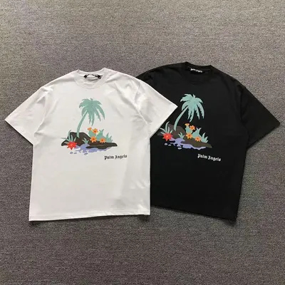 ￥78 PALM ANGELS T-SHIRT 41060930121（im 170cm 60kg i wear size L in the phot）