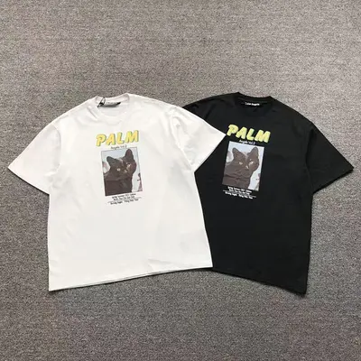 ￥78 PALM ANGELS T-SHIRT 41060928121（im 170cm 60kg i wear size L in the phot）