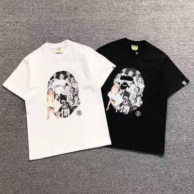 ¥85 BAPE T-SHIRT 41061006898(im 170cm 60kg i wear size S in the phot)