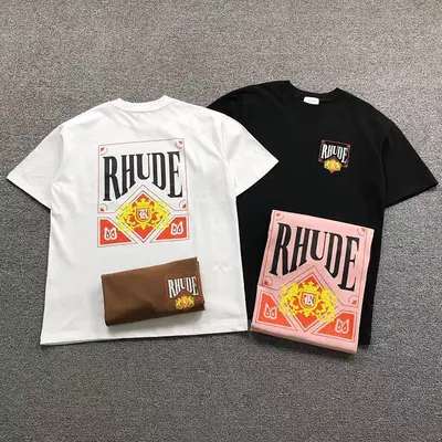 ¥98 RHUDE T-SHIRT 2161142125(im 170cm 60kg i wear size M in the phot)