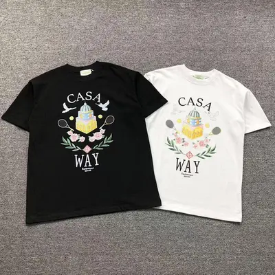 ￥98 CASABLANCA T-SHIRT 2161122125（im 170cm 60kg i wear size XL in the phot）