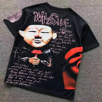 ￥78 FOOTBALL TRAVIS SCOTT T-SHIRT 41061118117（im 170cm 60kg i wear size S in the phot）